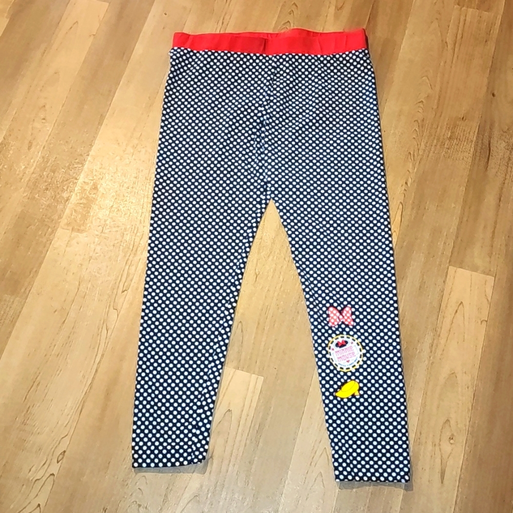 Minne Mouse Black & White Polk-a-dot leggings by DisneyParks.